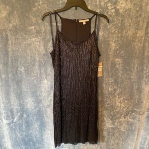 Stunning Shimmering Little Blue Dress lol. 10 NWT